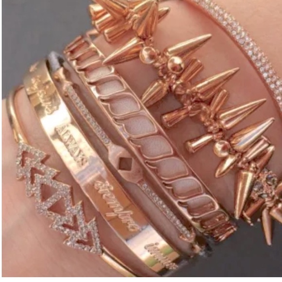 Stella and Dot pave cuff bracelet - Picture 2 of 5